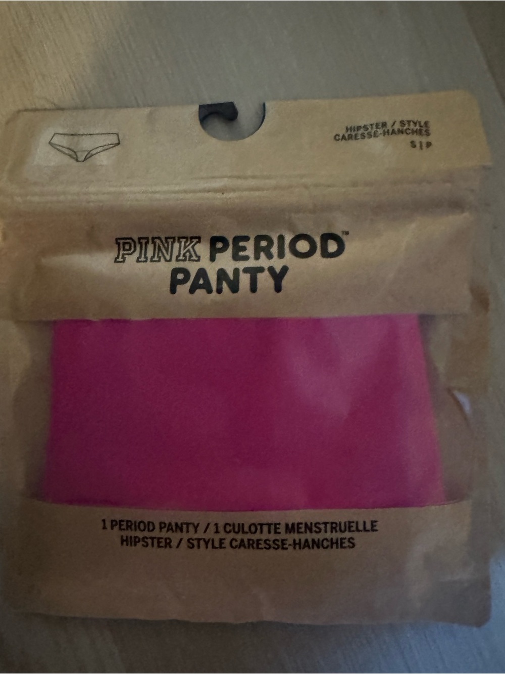 Pink Period Panty Hipster - Bright Pink